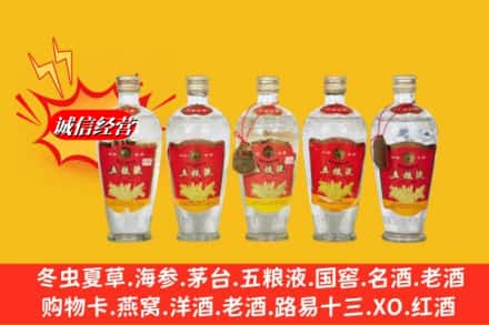 日喀则拉孜县回收老五粮液